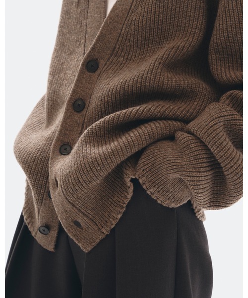 todayful ニットボタンカーディガン TODAYFUL カーディガン Wool Ribknit Cardigan レディース : ZOZOTOWN