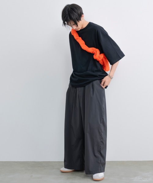 892/821 新品 スラックス パンツ 2点 SINSS 「SINSS」 スラックス SMALL ライトグレー メンズ