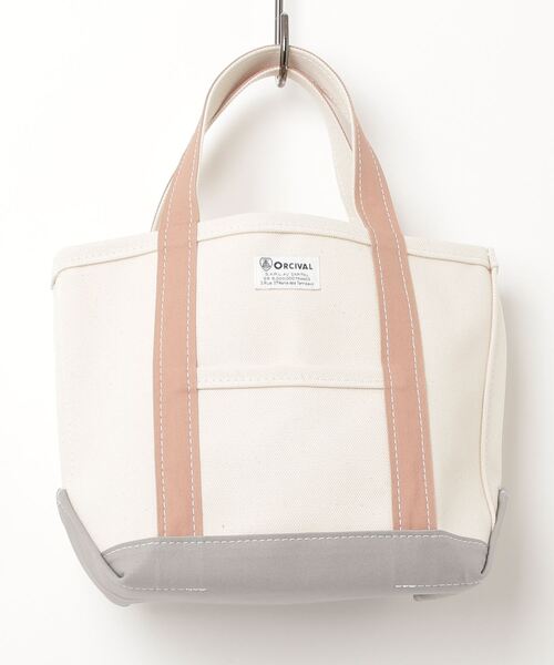 オーシバル　トートバッグ　ORCIVAL ピンク　希少 オーシバル トートバッグ ORCIVAL ピンク 希少