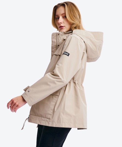 マウンテンパーカー ウインドブレーカー GORE-TEX 防風 防水 透湿 2レイヤージャケット RP フード脱着可 レディースの画像