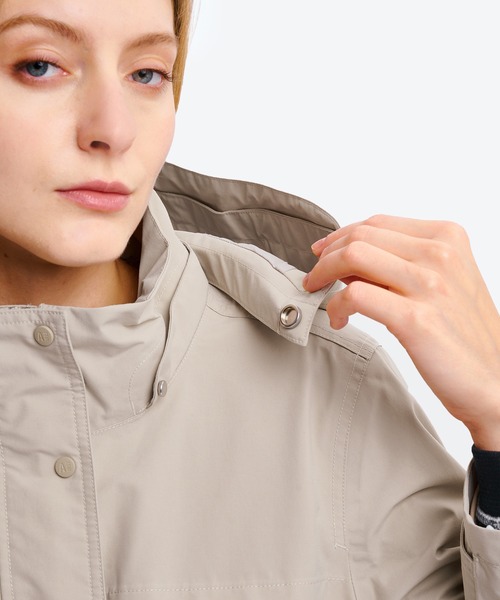 マウンテンパーカー ウインドブレーカー GORE-TEX 防風 防水 透湿 2レイヤージャケット RP フード脱着可 レディースの画像
