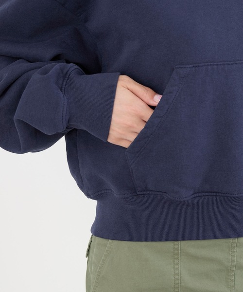 SPORTY&RICH パーカー 「SPORTY ＆ RICH」クロップドフーディ-Cropped