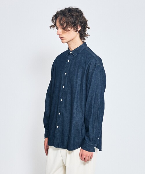 ABAHOUSE（アバハウス） シャツ 7.5オンス オーバーサイズ デニム 