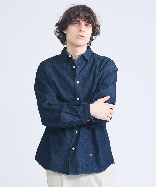ABAHOUSE（アバハウス） シャツ 7.5オンス オーバーサイズ デニム