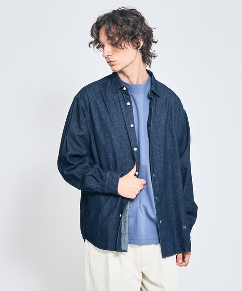 ABAHOUSE（アバハウス） シャツ 7.5オンス オーバーサイズ デニム