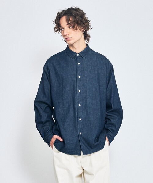ABAHOUSE（アバハウス） シャツ 7.5オンス オーバーサイズ デニム