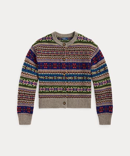 POLO RALPH LAUREN カーディガン フェア アイル ボタンド