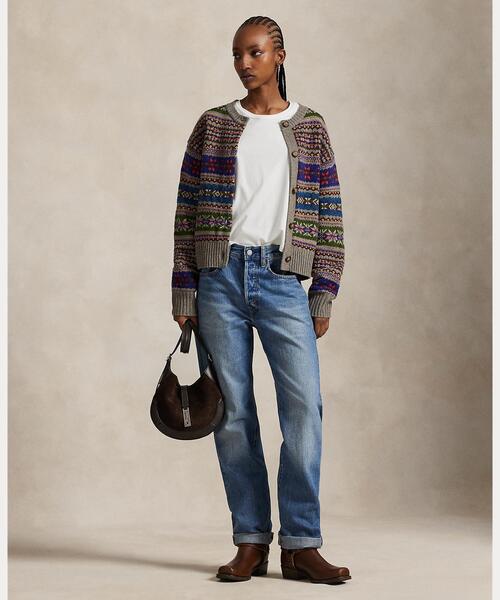 POLO RALPH LAUREN カーディガン フェア アイル ボタンド