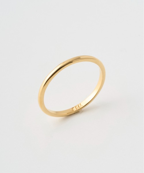 指輪・リング JOHO Yuha Ring JUHA 指輪 リング RING - FLAT GOLD メンズ レディース