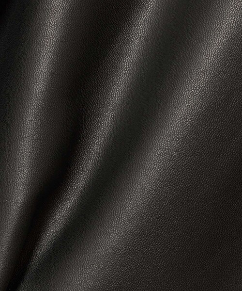 【ANAYI】牛レザーライダース ANAYI レザージャケット ライダース ラムレザーステンカラー