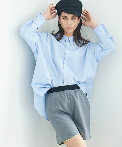 mikomori（ミコモリ） ブラウス シャツ × THIRD MAGAZINE」BACK 
