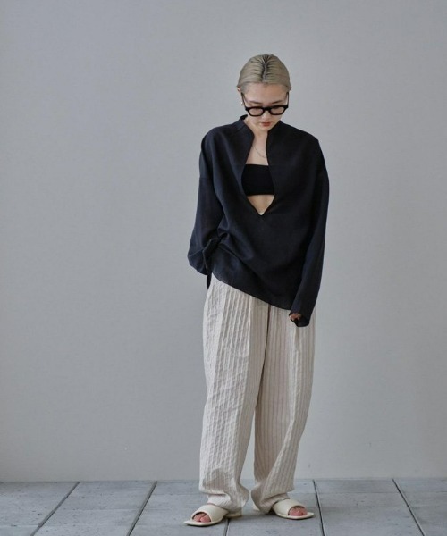 TODAYFUL 「TODAYFUL」 パンツ 36inch ネイビー レディース : ZOZOTOWN