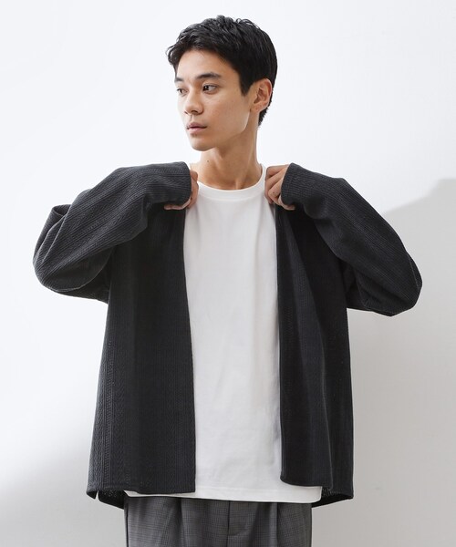 THE SHOP TK カーディガン 「セットでお買い得！」モールニット