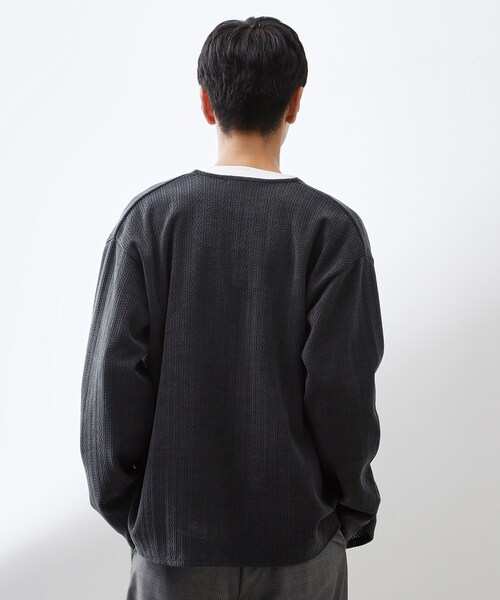 THE SHOP TK カーディガン 「セットでお買い得！」モールニット