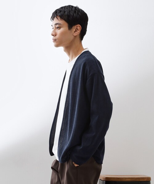 THE SHOP TK カーディガン 「セットでお買い得！」モールニット