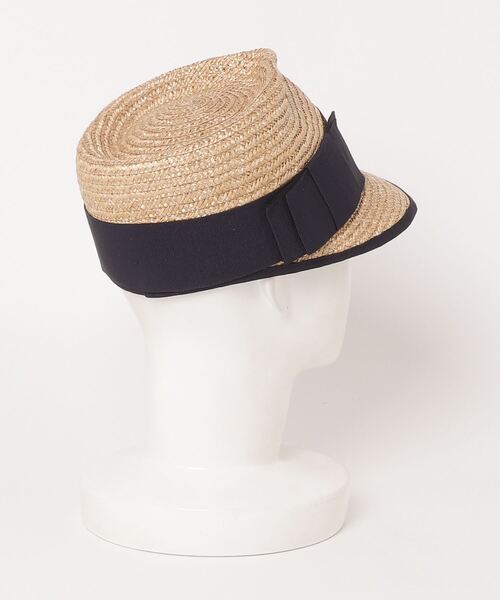 「FERRUCCIO VECCHI」 ストローハット - ベージュ レディース_画像2