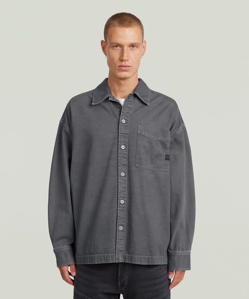 G-STAR RAW シャツ Boxy Fit Overshirt/ボックスシルエットオーバー