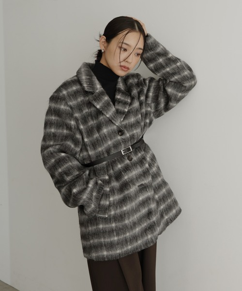 hellam（ヘラム） ジャケット テーラードジャケット ベルト付き