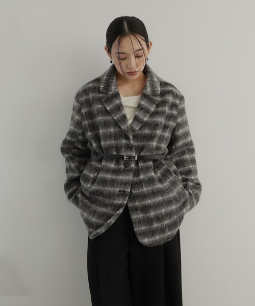 hellam（ヘラム） ジャケット テーラードジャケット ベルト付き