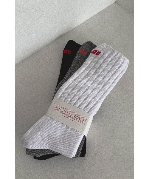 【新品】アリシアスタン/Wellness 3点セット　まとめ売り ALEXIA STAM（アリシアスタン） 靴下 Wellness Sock Sets /ウェルネス