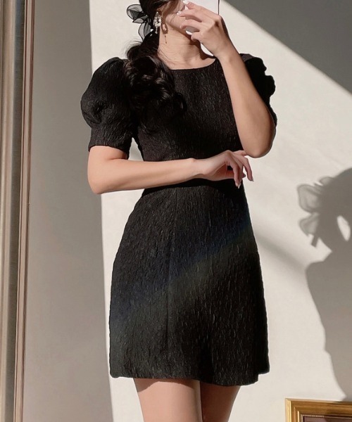 「FREE STYLISTS」 半袖ワンピース FREE ホワイト レディース_画像5