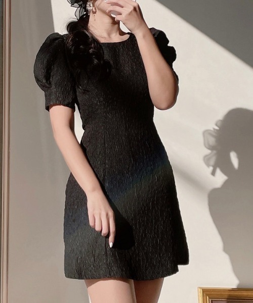 「FREE STYLISTS」 半袖ワンピース FREE ホワイト レディース_画像7