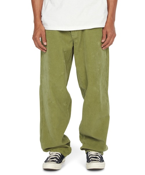 huf コーデュロイ カーゴパンツ オリーブグリーン HUF（ハフ） パンツ CROMER CORDUROY PANT メンズ レディース