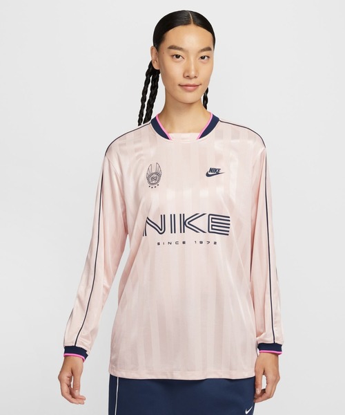 NIKE（ナイキ） NSW ジャージー L/S トップ レディース : ZOZOTOWN