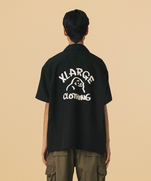 「XLARGE」 半袖シャツ X-LARGE ブラック メンズの画像