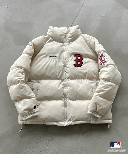 Perushu ブルゾン「genuinemerchandiseコラボ」 LARGE ベージュ メンズ