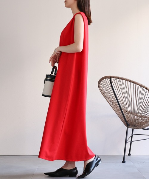 「sakishimatokyo」 ノースリーブワンピース FREE オフホワイト レディース_画像6