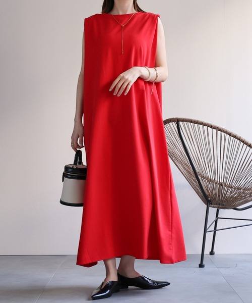 「sakishimatokyo」 ノースリーブワンピース FREE オフホワイト レディース_画像9