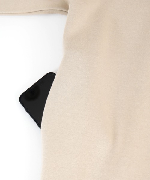 「ur's」 ノーカラーコート M ライトブルー レディース_画像9