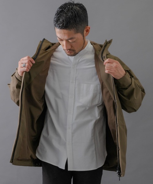 「+phenix」 マウンテンパーカー LARGE ネイビー メンズ_画像6