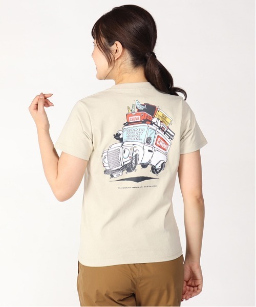 「CHUMS」 半袖Tシャツ X-LARGE グレー メンズ_画像3