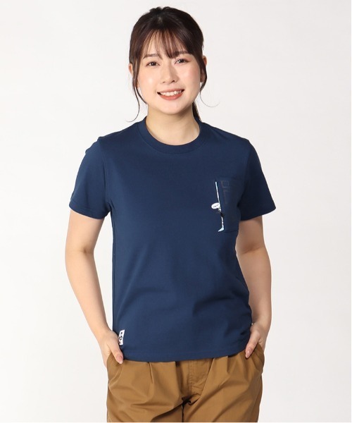 「CHUMS」 半袖Tシャツ X-LARGE グレー メンズ_画像5