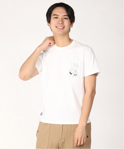 「CHUMS」 半袖Tシャツ X-LARGE グレー メンズ_画像6