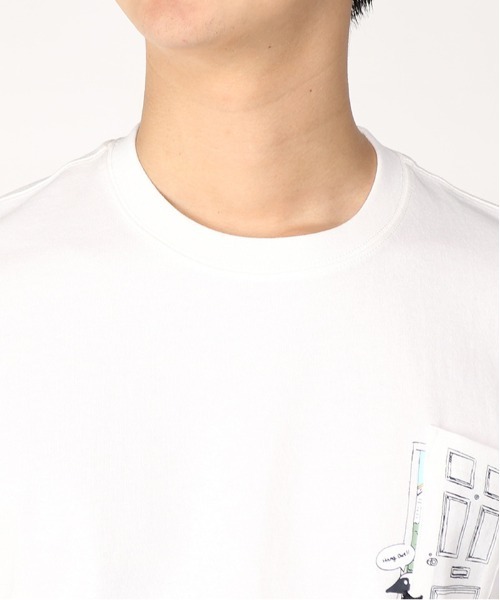 「CHUMS」 半袖Tシャツ X-LARGE グレー メンズ_画像8