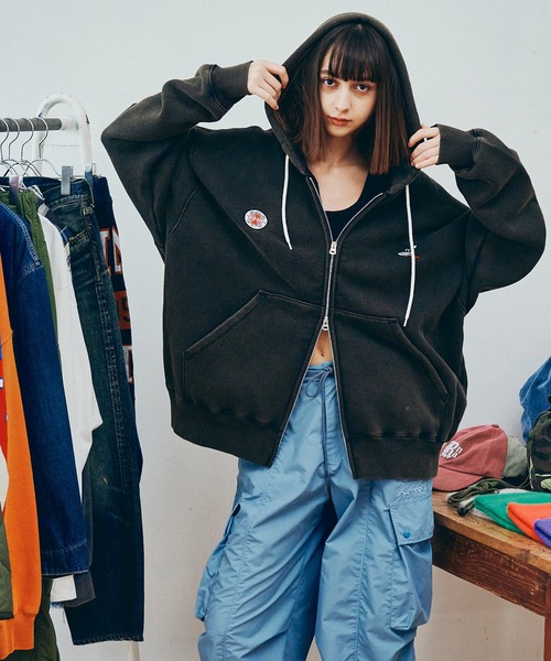 RNA（アールエヌエー） パーカー M2588 USEDライクZip UPパーカー