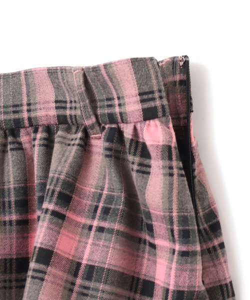 atmos girls スカート atmos pink Asymmetry Check Skirt / アトモス