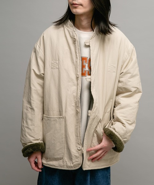 「ARMY TWILL」 ジャケット LARGE アイボリー メンズ_画像2