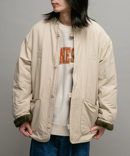 「ARMY TWILL」 ジャケット LARGE アイボリー メンズ_画像4