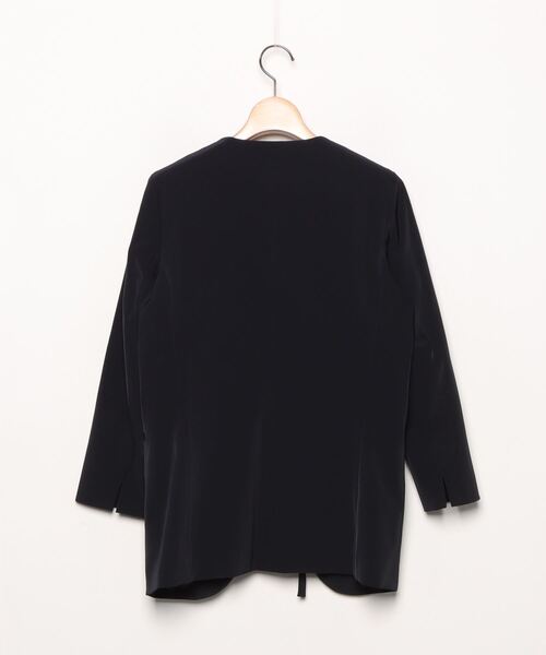 「EN ROUTE」 ノーカラージャケット 2 ブラック レディース_画像2