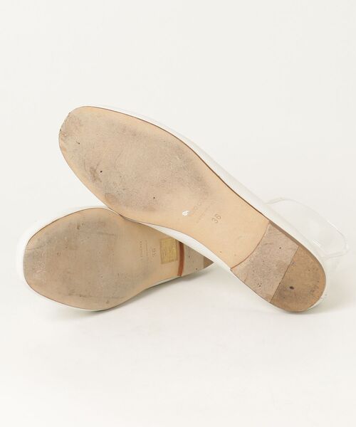 「K.Spin」 フラットパンプス 36 ホワイト レディース_画像3