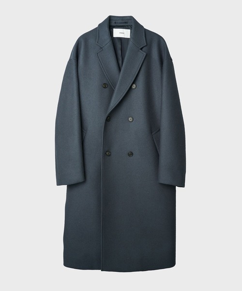 STUDIOUS（ステュディオス） チェスターコート 1 ブラック メンズ