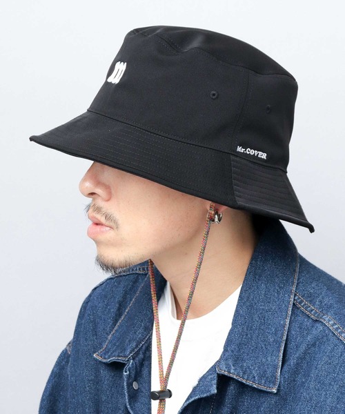 「Mr.COVER」 ハット FREE ネイビー メンズ_画像3