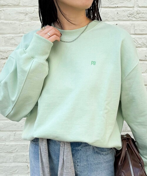 fredy emue（フレディエミュ） トレーナー スウェット FR刺繍ヘビー裏
