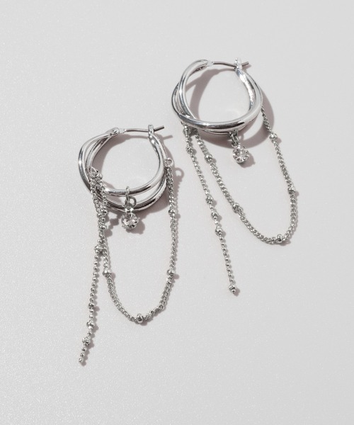 「GOLDY」 ピアス（両耳用） FREE ゴールド レディース_画像2