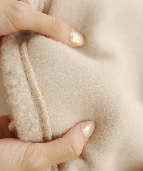 「andme」 ノースリーブワンピース M モカ レディース_画像9