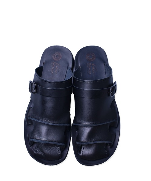 「EDER SHOES」 サンダル 40 ブラック メンズ_画像2